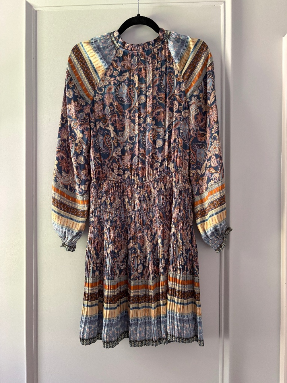 Summer to Fall Silk dress by Current Air